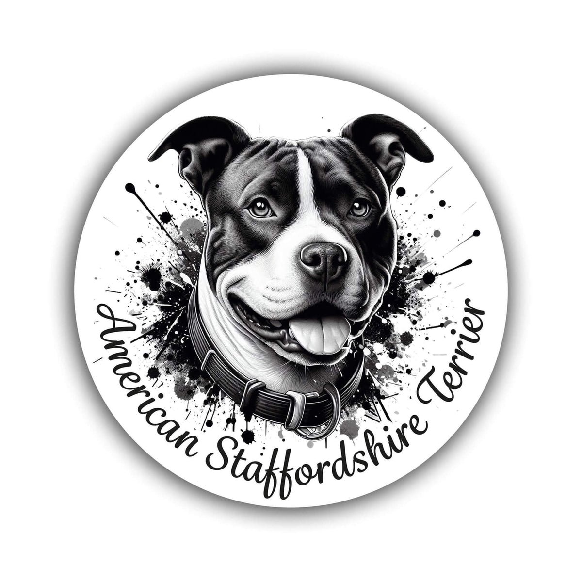 American Staffordshire Terrier Aufkleber 001