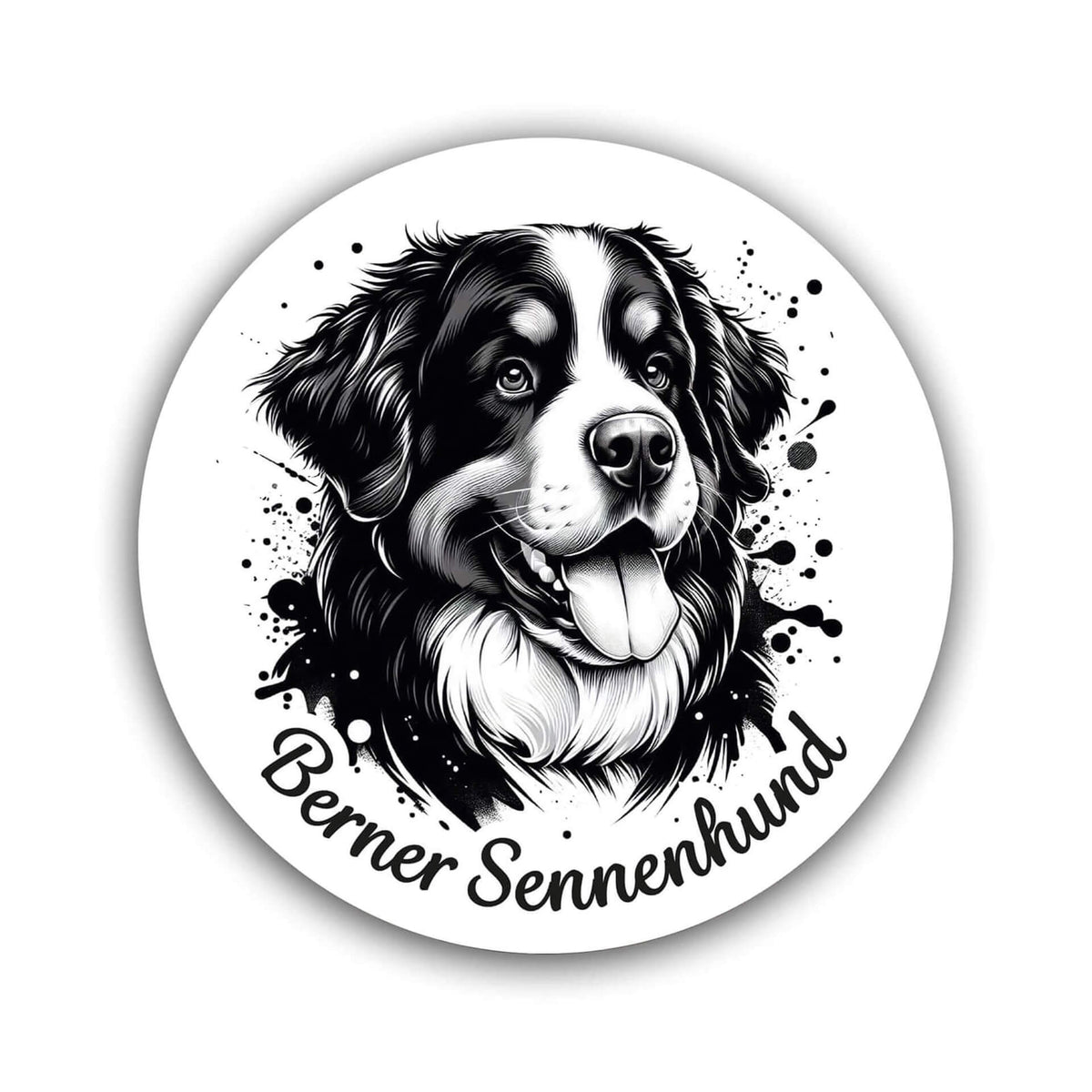 Berner Sennenhund Aufkleber 001