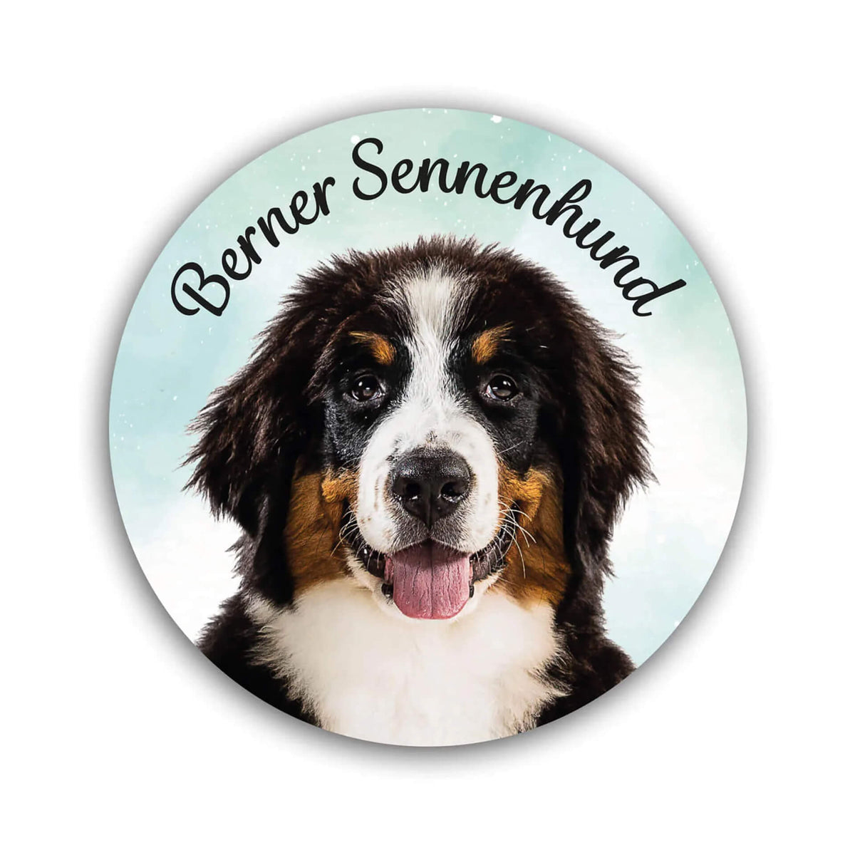 Berner Sennenhund Aufkleber 004