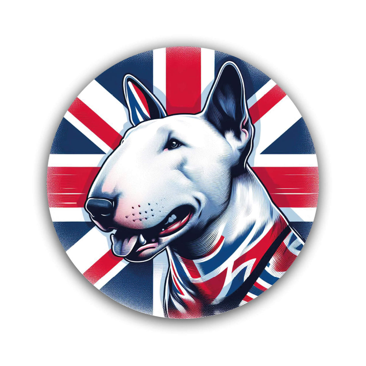 Bullterrier Aufkleber 011
